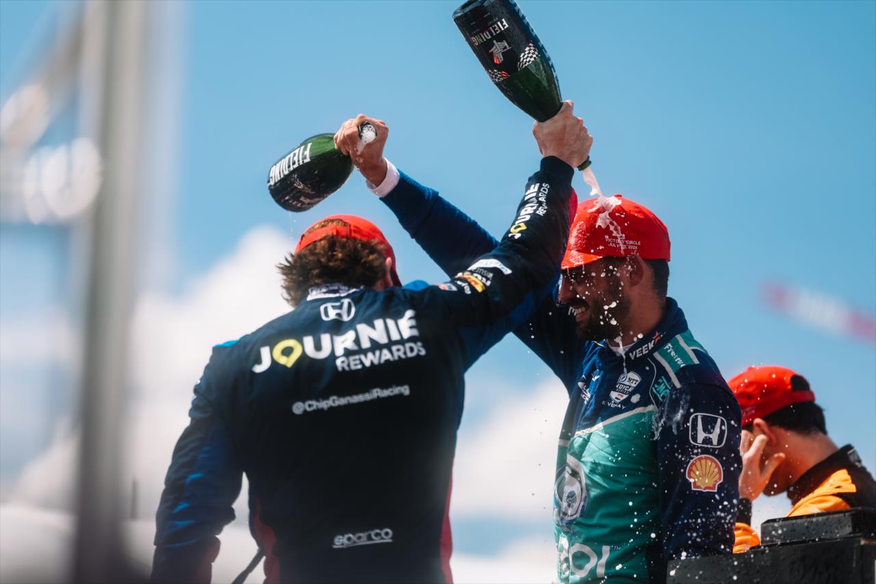 Rinus VeeKay - Ontario Honda Dealers Indy Toronto - By: Joe Skibinski -- Photo by: Joe Skibinski