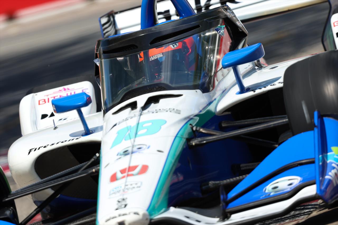 Rinus VeeKay - Ontario Honda Dealers Indy Toronto - By: Joe Skibinski -- Photo by: Joe Skibinski