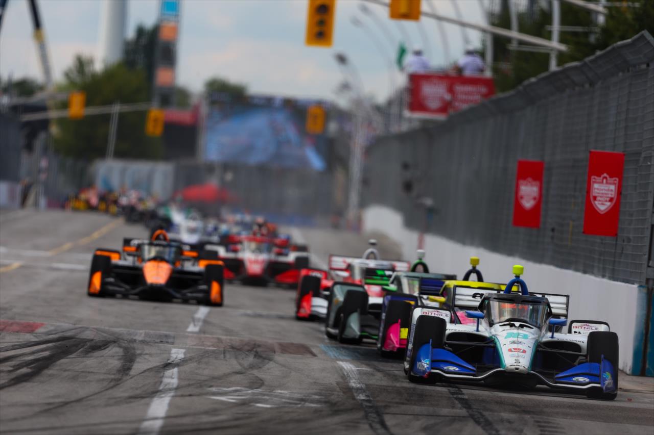 Rinus VeeKay - Ontario Honda Dealers Indy Toronto - By: Joe Skibinski -- Photo by: Joe Skibinski