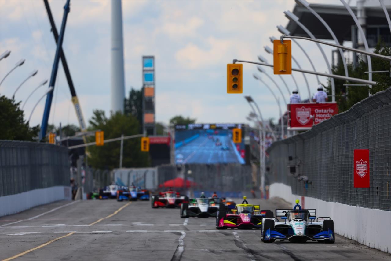 Rinus VeeKay - Ontario Honda Dealers Indy Toronto - By: Joe Skibinski -- Photo by: Joe Skibinski