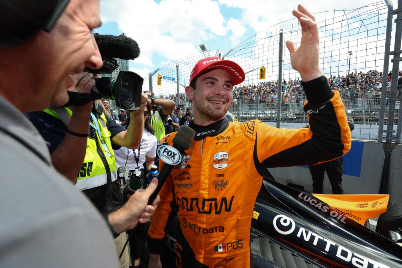 Pato O'Ward - Ontario Honda Dealers Indy Toronto - By: Joe Skibinski -- Photo by: Joe Skibinski