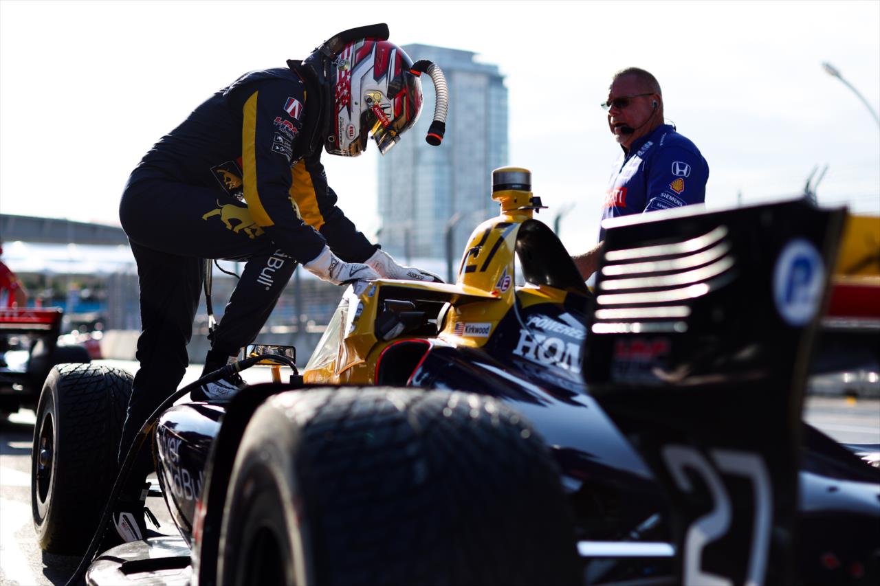 Kyle Kirkwood - Ontario Honda Dealers Indy Toronto - By: Travis Hinkle -- Photo by: Travis Hinkle