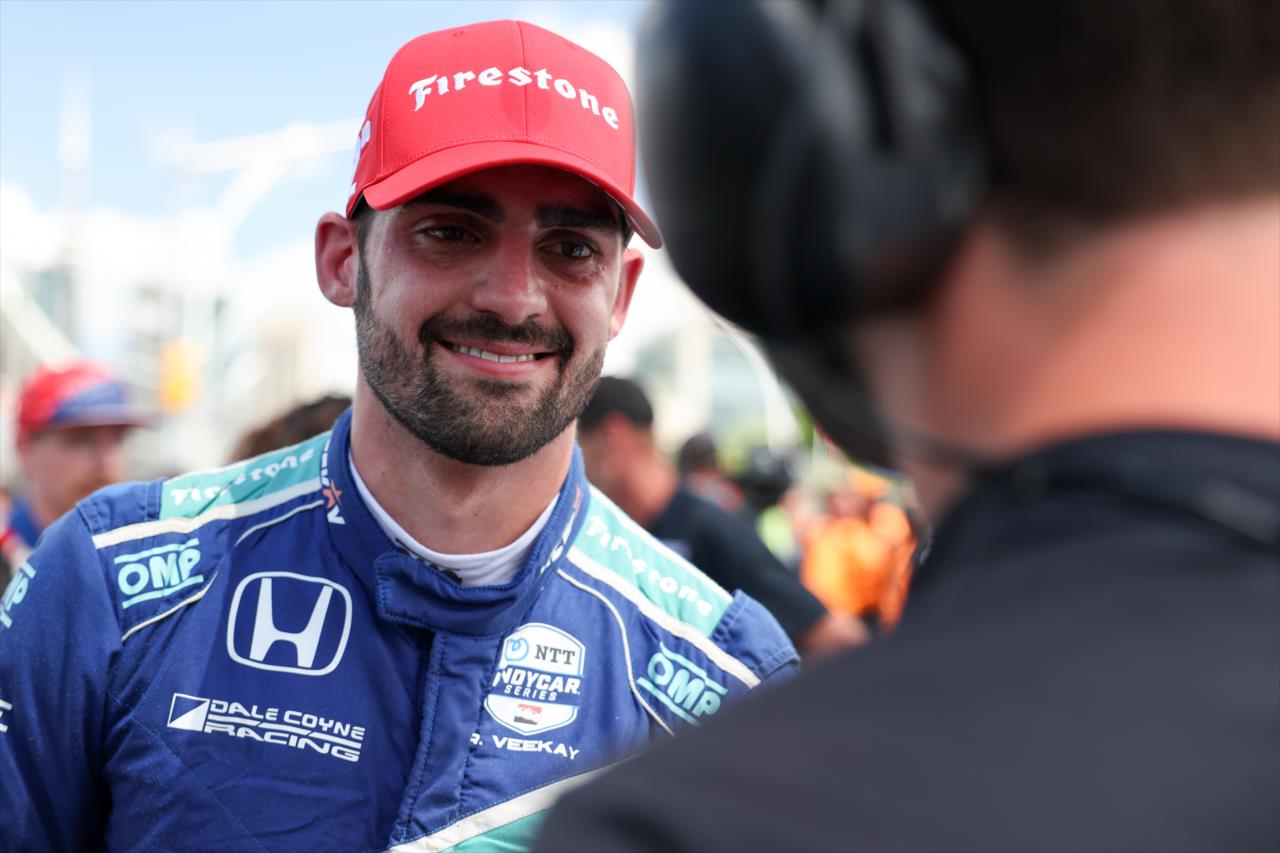 Rinus VeeKay - Ontario Honda Dealers Indy Toronto - By: Travis Hinkle -- Photo by: Travis Hinkle