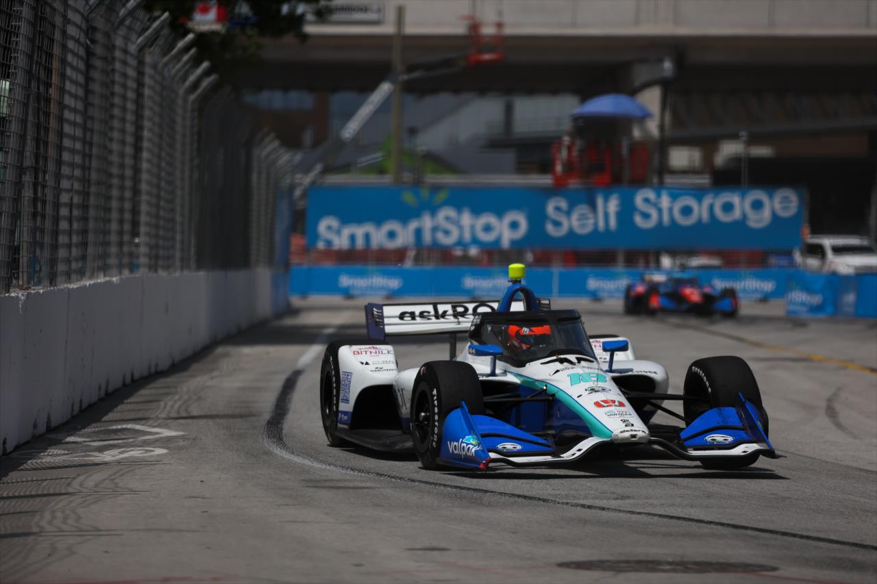 Rinus VeeKay - Ontario Honda Dealers Indy Toronto - By: Travis Hinkle -- Photo by: Travis Hinkle