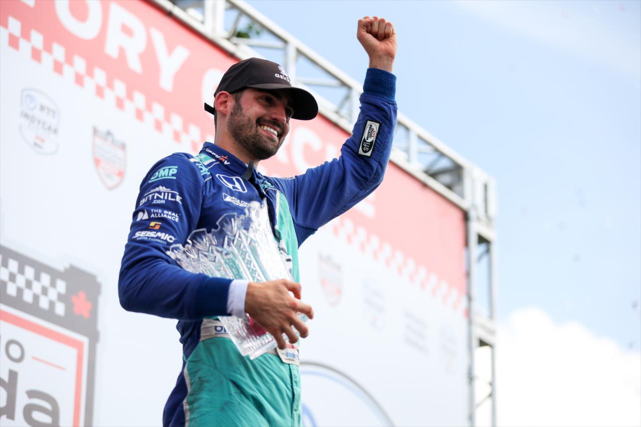 Rinus VeeKay - Ontario Honda Dealers Indy Toronto - By: Travis Hinkle -- Photo by: Travis Hinkle