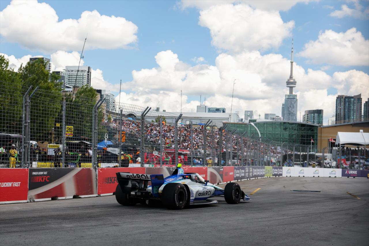 Rinus VeeKay - Ontario Honda Dealers Indy Toronto - By: Travis Hinkle -- Photo by: Travis Hinkle