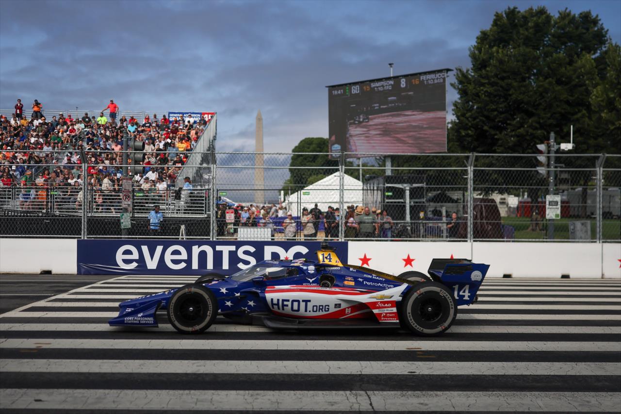 Santino Ferrucci - Freedom 250 Grand Prix of Washington, D.C. - By: Chris Owens -- Photo by: Chris Owens