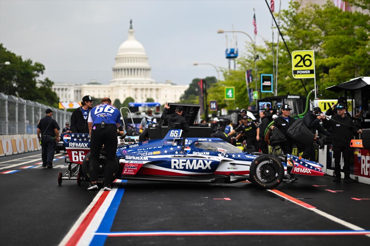 Marcus Armstrong - Freedom 250 Grand Prix of Washington, D.C. - By: James Black -- Photo by: James  Black