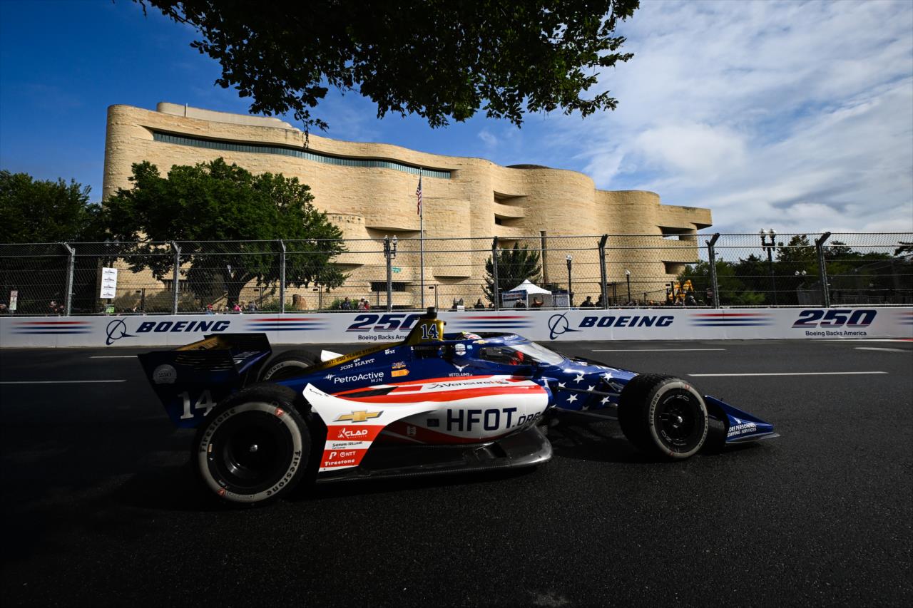 Santino Ferrucci - Freedom 250 Grand Prix of Washington, D.C. - By: James Black -- Photo by: James  Black