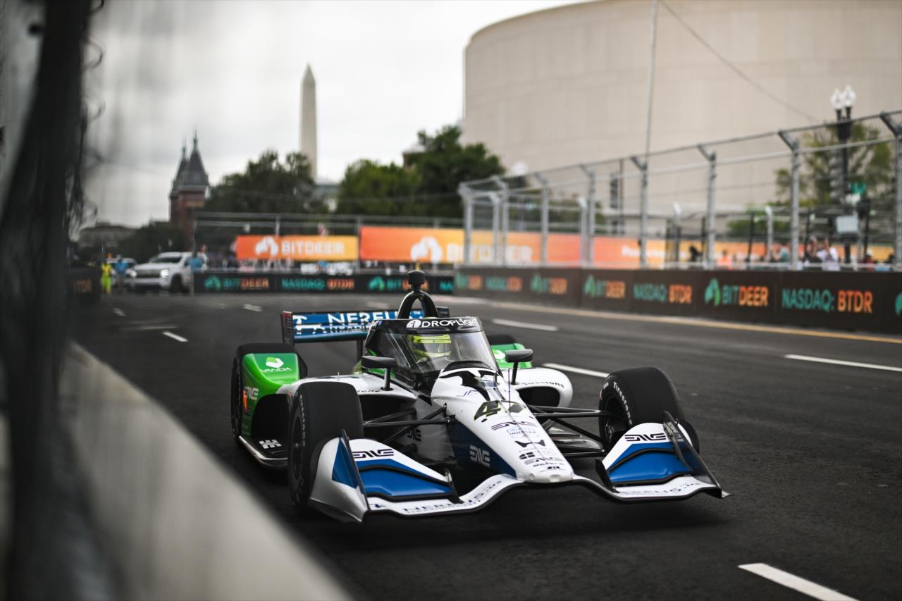 Mick Schumacher - Freedom 250 Grand Prix of Washington, D.C. - By: James Black -- Photo by: James  Black