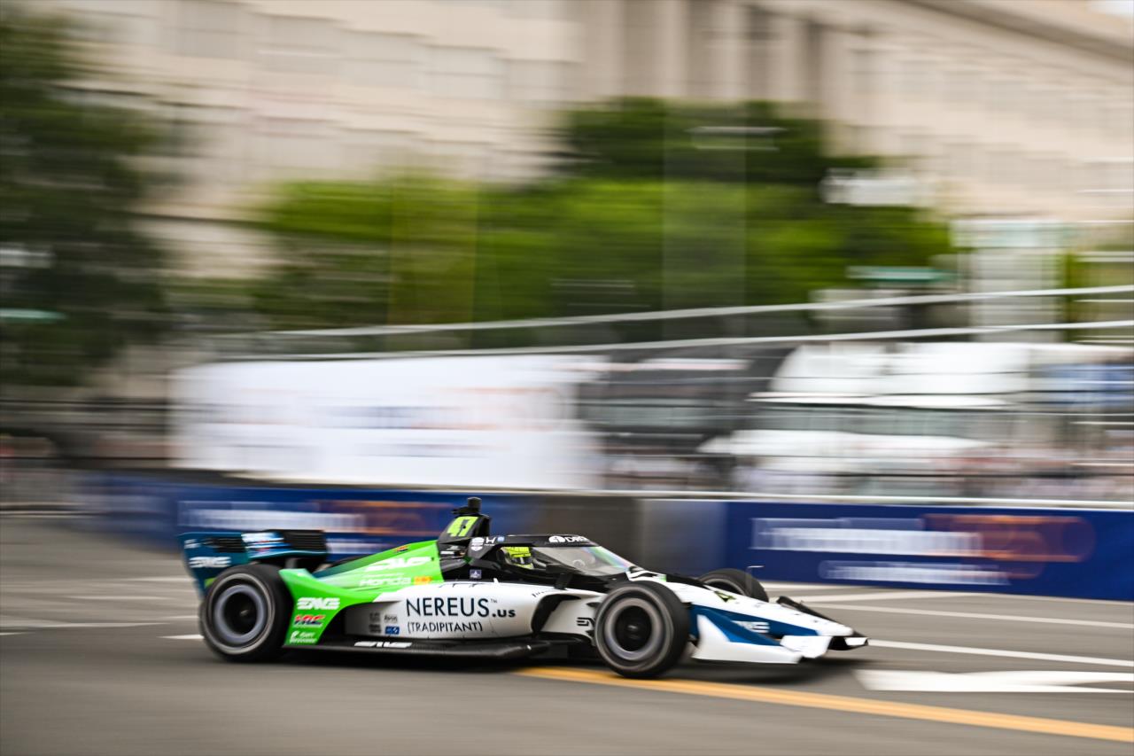 Mick Schumacher - Freedom 250 Grand Prix of Washington, D.C. - By: James Black -- Photo by: James  Black