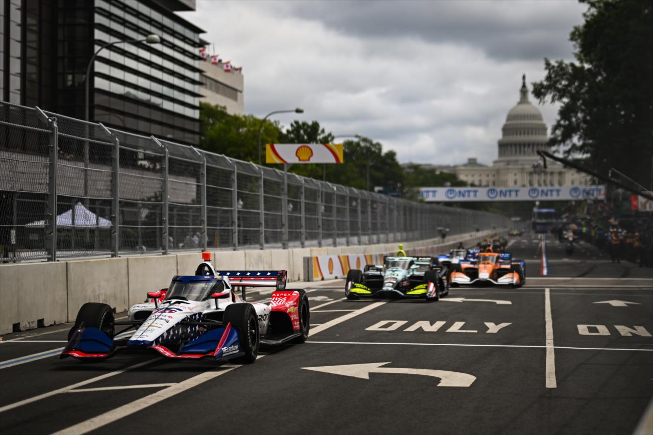 Rinus VeeKay - Freedom 250 Grand Prix of Washington, D.C. - By: James Black -- Photo by: James  Black