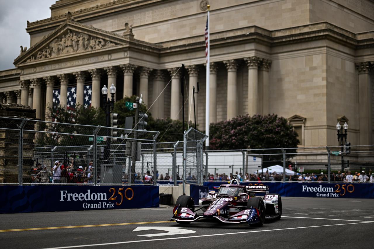 Felix Rosenqvist - Freedom 250 Grand Prix of Washington, D.C. - By: James Black -- Photo by: James  Black
