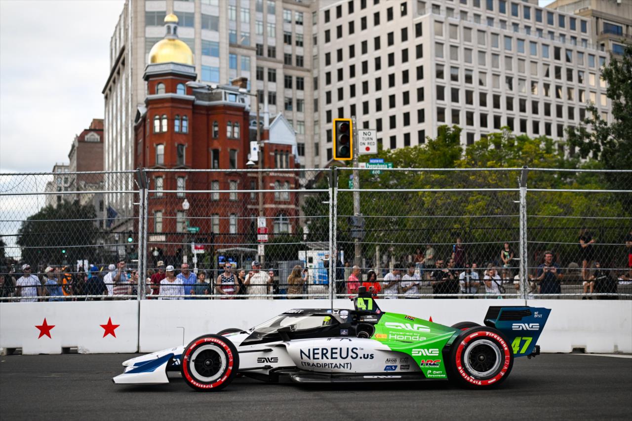 Mick Schumacher - Freedom 250 Grand Prix of Washington, D.C. - By: James Black -- Photo by: James  Black