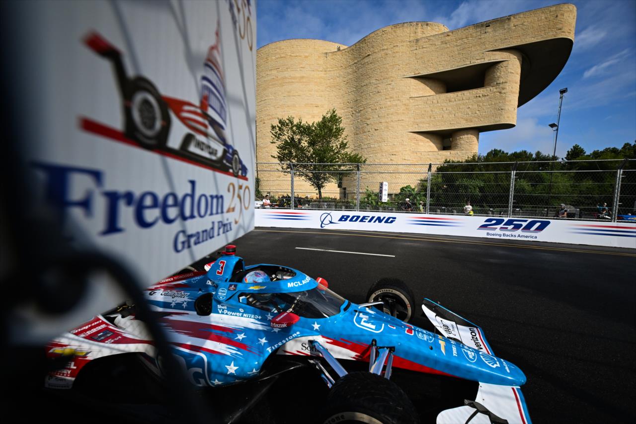 Scott McLaughlin - Freedom 250 Grand Prix of Washington, D.C. - By: James Black -- Photo by: James  Black