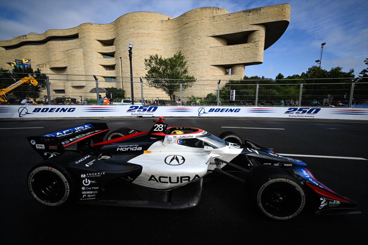 Marcus Ericsson - Freedom 250 Grand Prix of Washington, D.C. - By: James Black -- Photo by: James  Black
