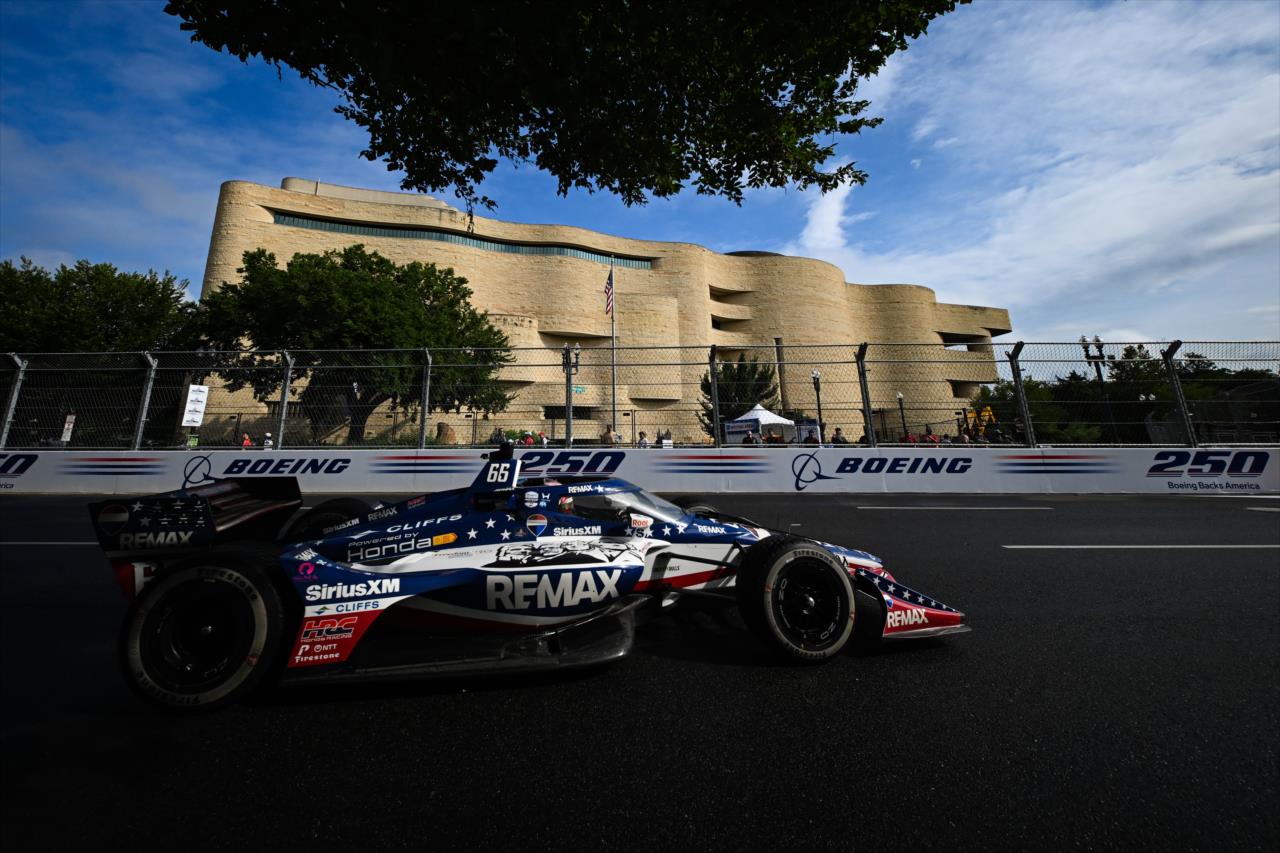 Marcus Armstrong - Freedom 250 Grand Prix of Washington, D.C. - By: James Black -- Photo by: James  Black