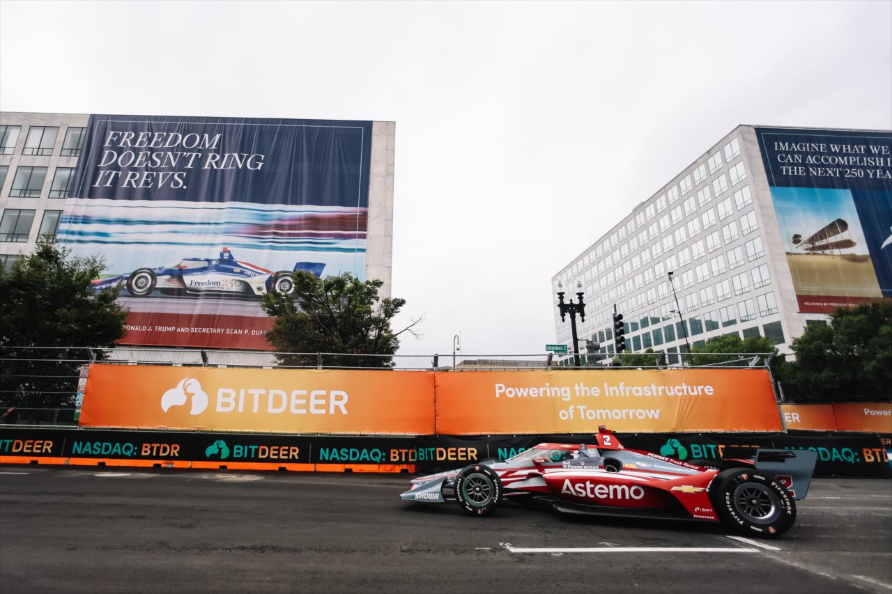 Josef Newgarden - Freedom 250 Grand Prix of Washington, D.C. - By: Joe Skibinski -- Photo by: Joe Skibinski