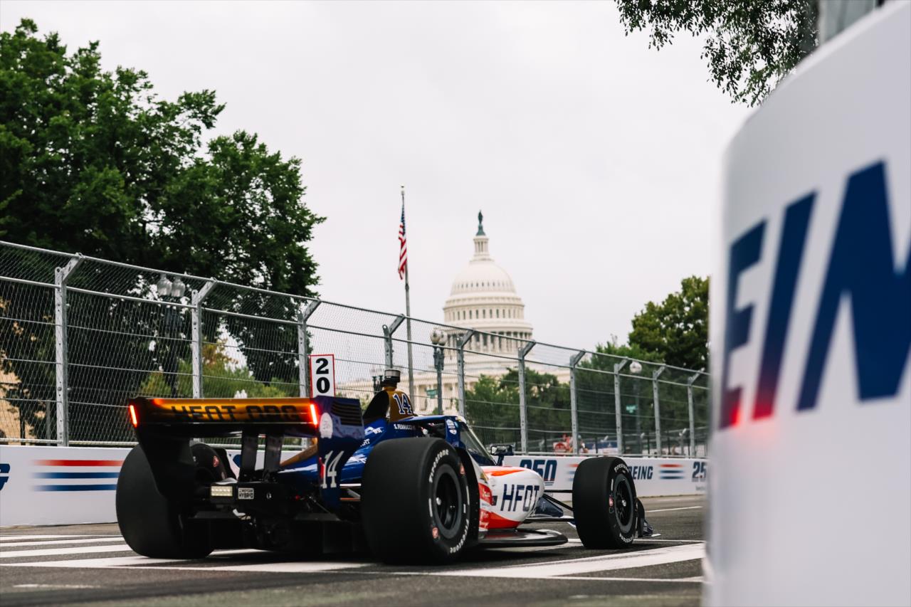 Santino Ferrucci - Freedom 250 Grand Prix of Washington, D.C. - By: Joe Skibinski -- Photo by: Joe Skibinski