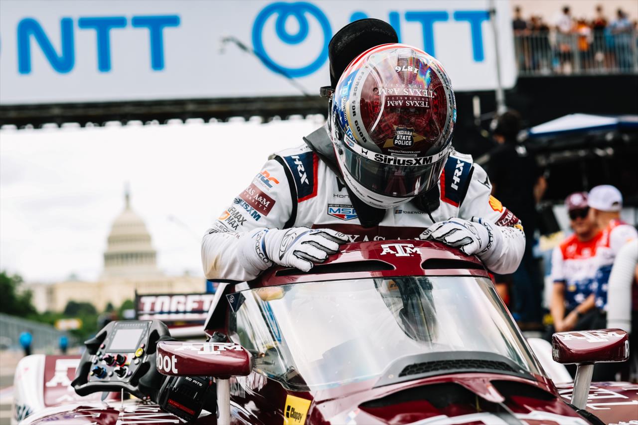 Felix Rosenqvist - Freedom 250 Grand Prix of Washington, D.C. - By: Joe Skibinski -- Photo by: Joe Skibinski
