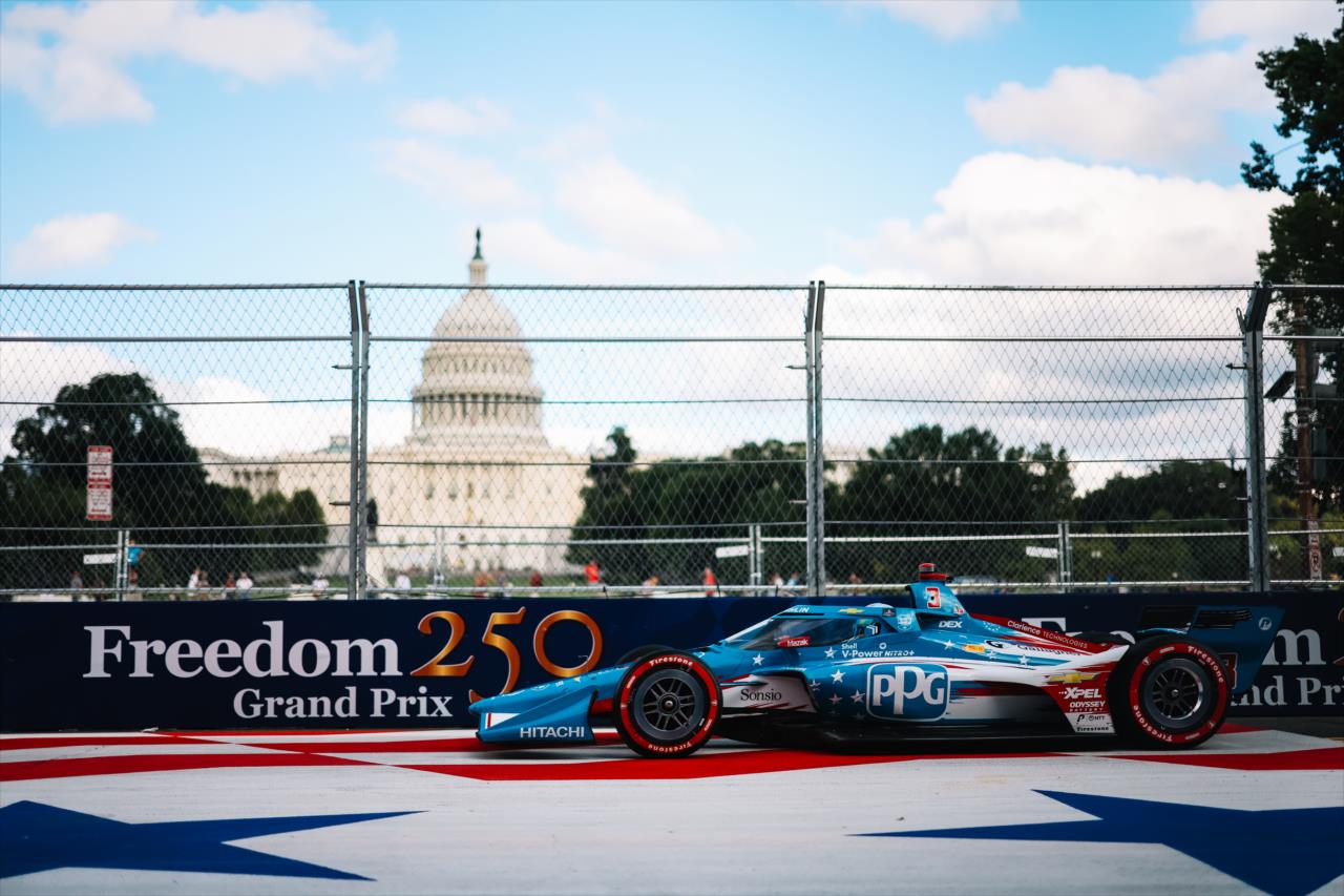 Scott McLaughlin - Freedom 250 Grand Prix of Washington, D.C. - By: Joe Skibinski -- Photo by: Joe Skibinski