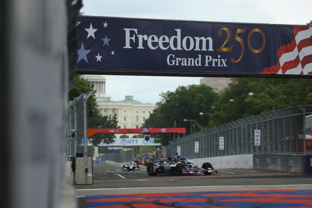 Marcus Armstrong - Freedom 250 Grand Prix of Washington, D.C. - By: Travis Hinkle -- Photo by: Travis Hinkle