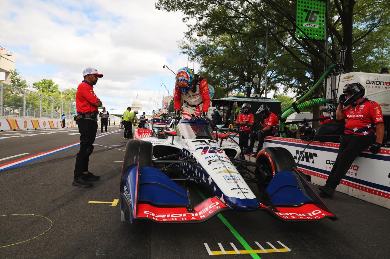 Rinus VeeKay - Freedom 250 Grand Prix of Washington, D.C. - By: Travis Hinkle -- Photo by: Travis Hinkle