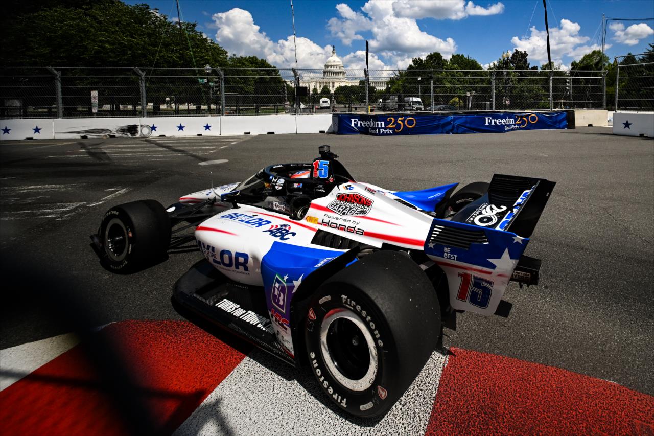 Graham Rahal - Freedom 250 Grand Prix of Washington D.C. - By: James Black -- Photo by: James  Black