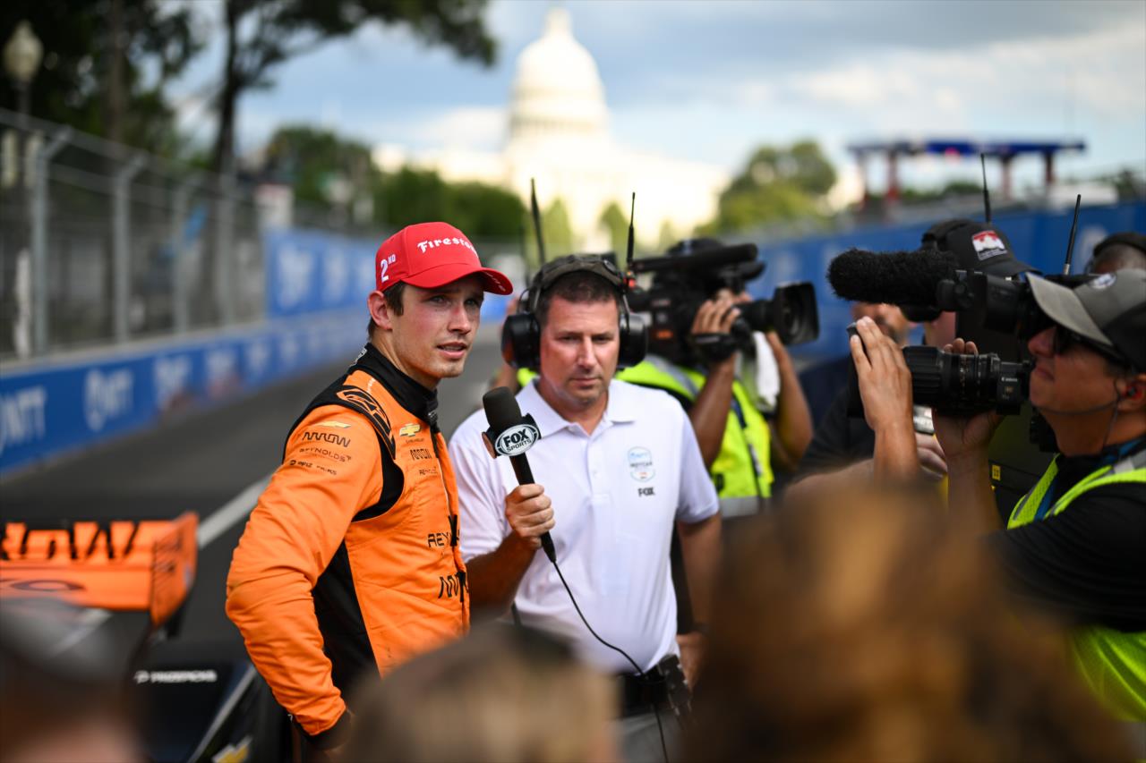 Christian Lundgaard - Freedom 250 Grand Prix of Washington D.C. - By: James Black -- Photo by: James  Black