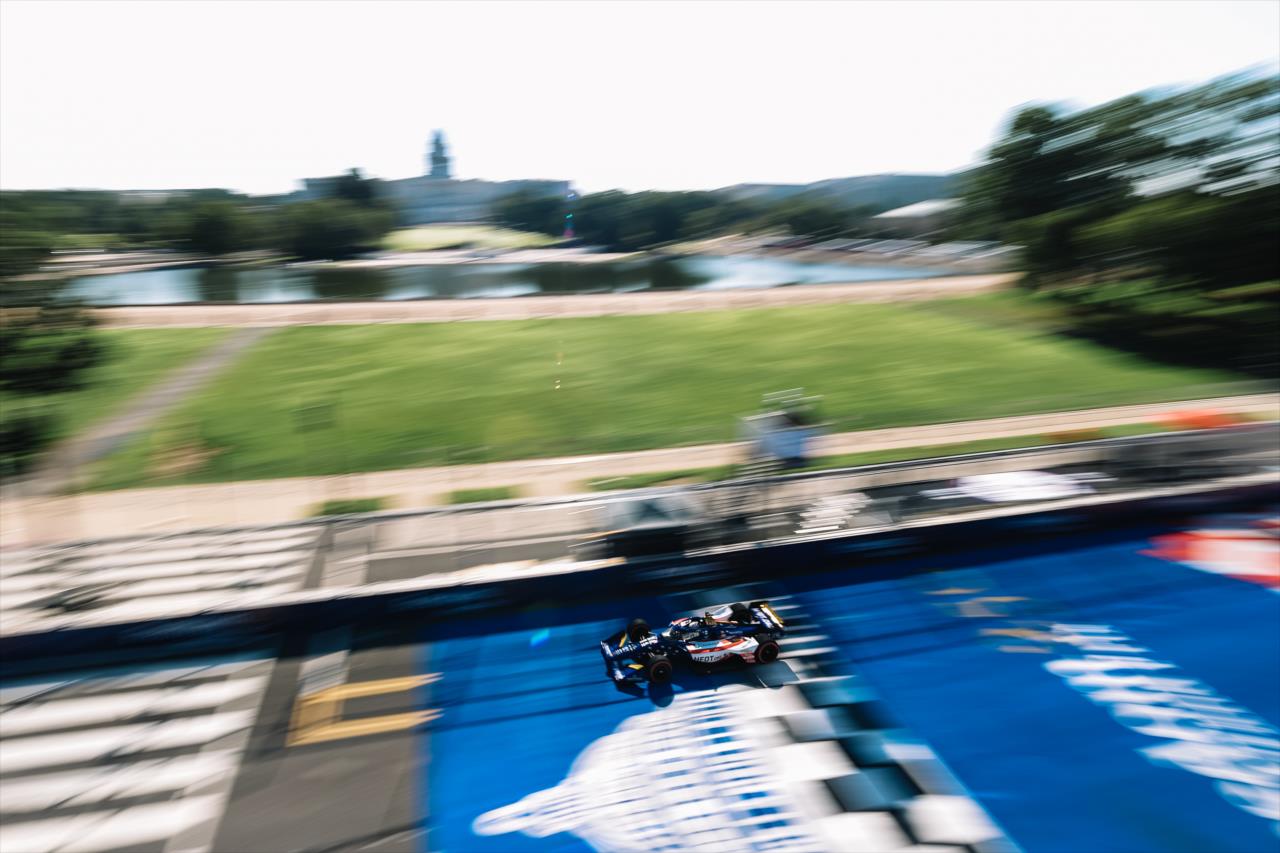 Santino Ferrucci - Freedom 250 Grand Prix of Washington D.C. - By: Joe Skibinski -- Photo by: Joe Skibinski