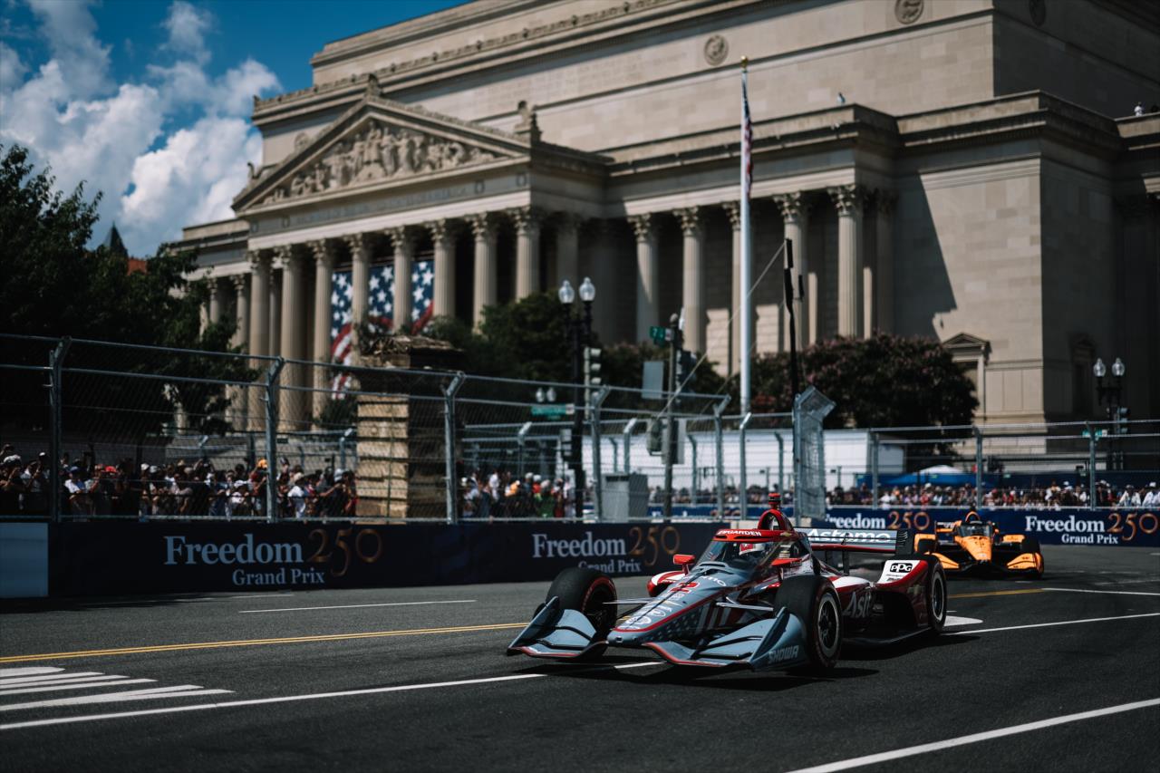 Josef Newgarden - Freedom 250 Grand Prix of Washington D.C. - By: Joe Skibinski -- Photo by: Joe Skibinski