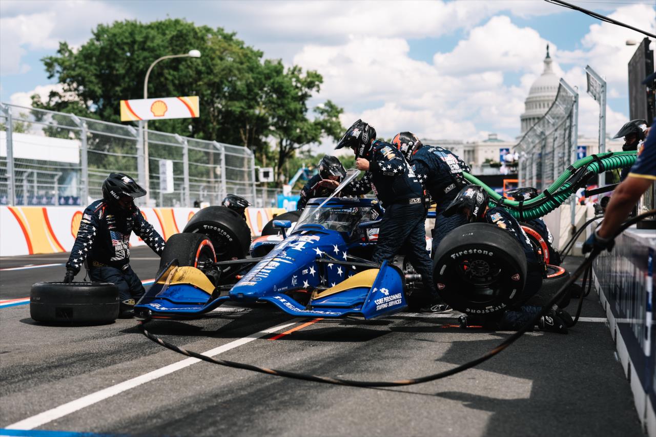 Santino Ferrucci - Freedom 250 Grand Prix of Washington D.C. - By: Joe Skibinski -- Photo by: Joe Skibinski