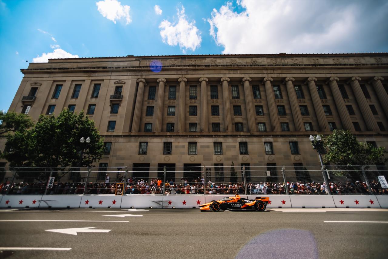 Pato O'Ward - Freedom 250 Grand Prix of Washington D.C. - By: Joe Skibinski -- Photo by: Joe Skibinski