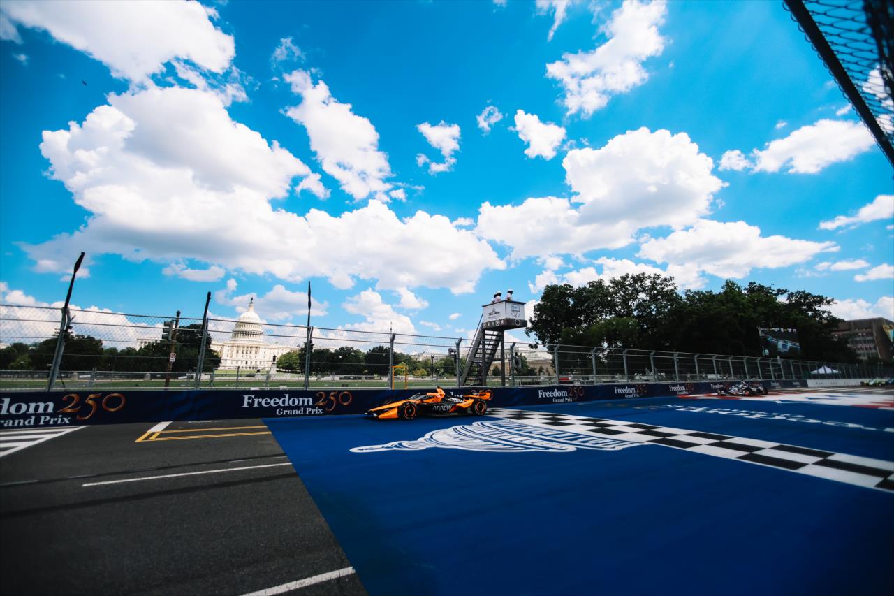 Pato O'Ward - Freedom 250 Grand Prix of Washington D.C. - By: Joe Skibinski -- Photo by: Joe Skibinski