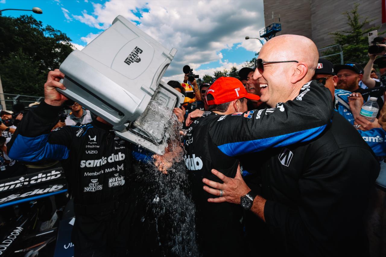 Kyle Kirkwood and Dan Towriss - Freedom 250 Grand Prix of Washington D.C. - By: Joe Skibinski -- Photo by: Joe Skibinski
