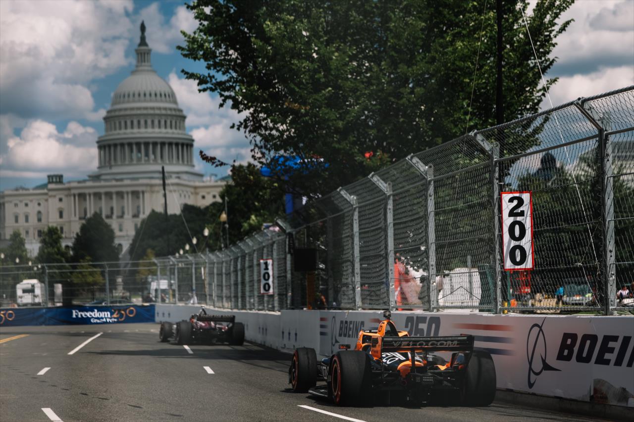 Pato O'Ward - Freedom 250 Grand Prix of Washington D.C. - By: Joe Skibinski -- Photo by: Joe Skibinski