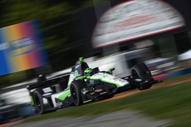 Conor Daly rolls through the Inner Loop toward Turn 5 during the INDYCAR Grand Prix at The Glen from Watkins Glen International -- Photo by: Chris Owens