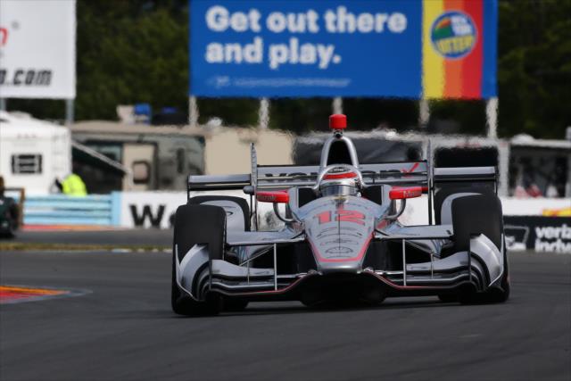 Will Power sets up for Turn 5 during practice for the INDYCAR Grand Prix at The Glen from Watkins Glen International -- Photo by: Bret Kelley
