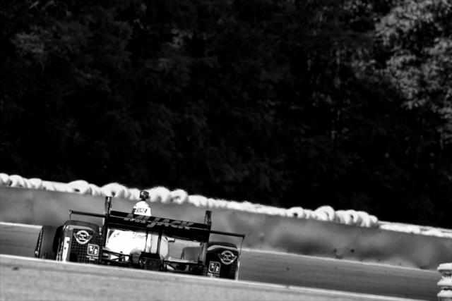 Graham Rahal rolls through the Outer Loop of Turn 5 during practice for the INDYCAR Grand Prix at The Glen from Watkins Glen International -- Photo by: Bret Kelley